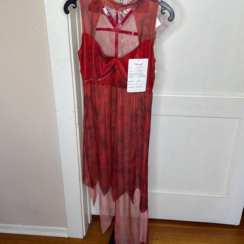Dreamgirl She Devil 4 Piece Sexy Devil Halloween Costume Nwt Size Small Cosplay